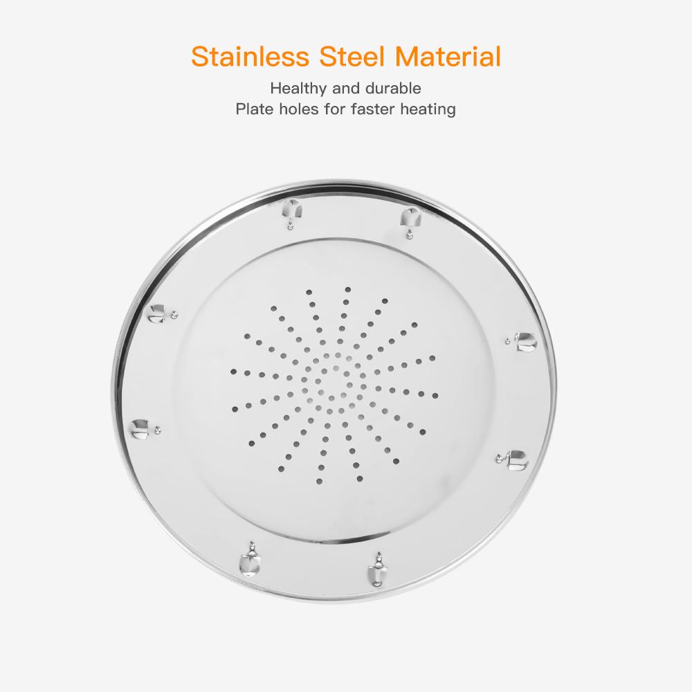Folding Camping Stove Toaster Stainless Steel 4 Slice Bread Toaster Outdoor Portable Toaster for