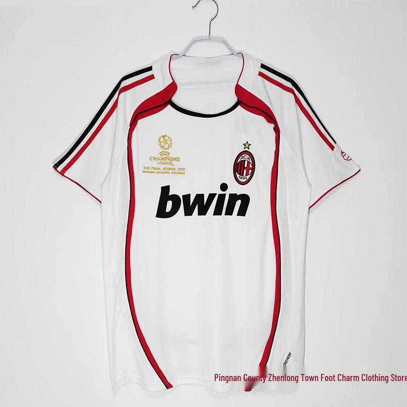 AC Milan Jersey Collection: Home & Away with Kaka & Ronaldo, 06/07 - 13/14