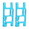 Aluminum Alloy Rear Lower Suspension Arm Upgrade Parts Fits for Wltoys 1 14 144001 RC CarBlue F1250B