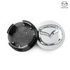 För Mazda 4 st 56 mm Bilemblem Däck Fälgkåpor Fälgskydd Bil Dekorationsaccessoarer För Mazda 5 6 323 626 RX8 7 MX3 MX5 Atenz