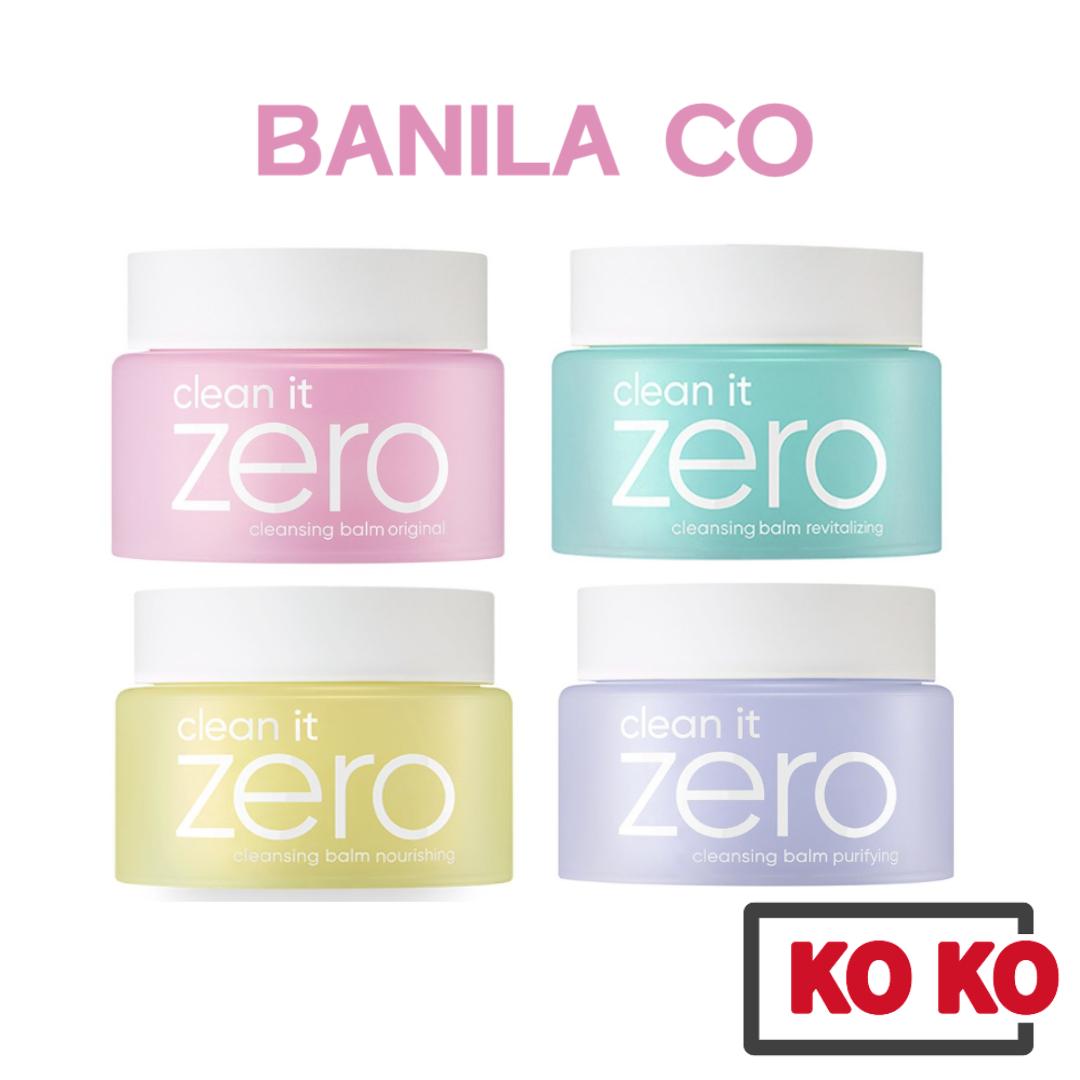 

[BANILA CO] Очищающий бальзам Clean It Zero, 4 типа, 25 мл, 50 мл, 100 мл, 180 мл / Средство для снятия макияжа Original 25ml x 1