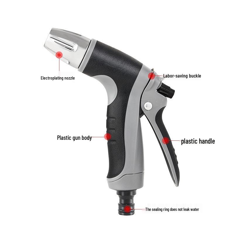 Multifunctional T8 High-Pressure Water Spray Nozzle for Car Washing & Garden Watering