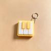 1Pcs Sensory Stress Relief Keychain 3D Printed Mini Piano Keyboard Clicker Fidget Toy Office Desktop Decor Souvenir Gift