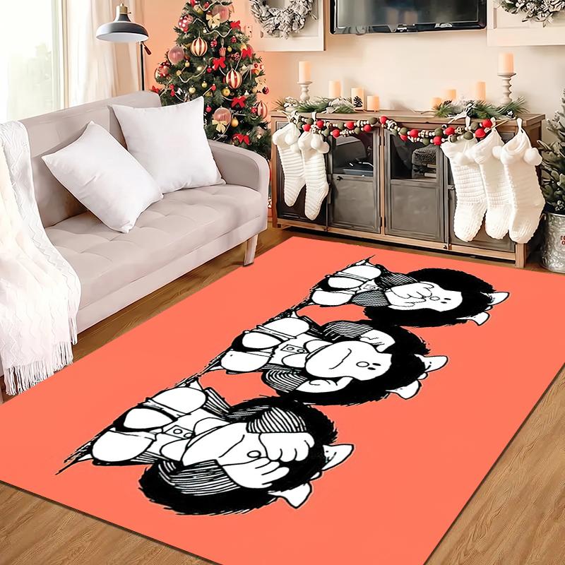 1PC Mafalda Rug - home decoration Carpet For Living Room Bedroom Flooring Computer Chair Area Rug