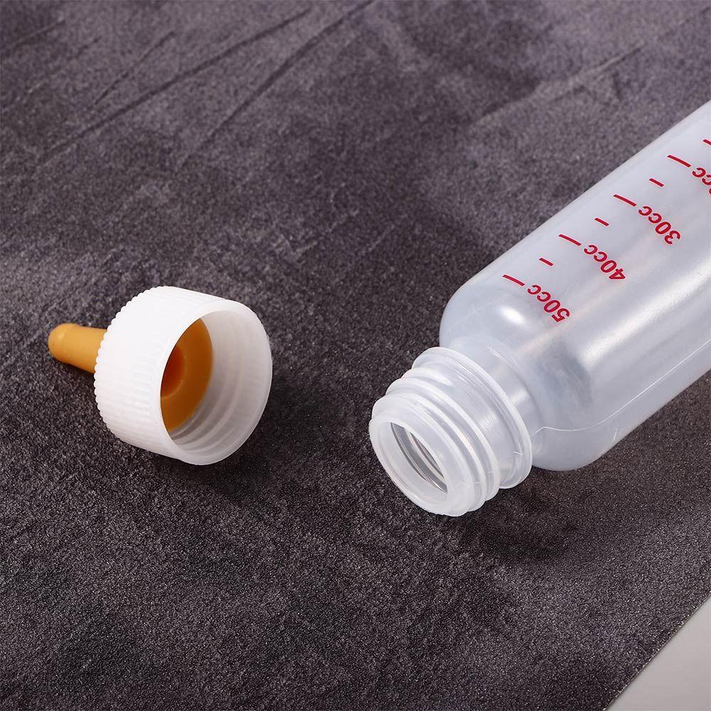 Set Newborn Dog Puppy Feeder Cat Bady Kitten Feeding Bottle Pet Feeder Supplies Cat Drinking Bottle Pet Milk Bottle