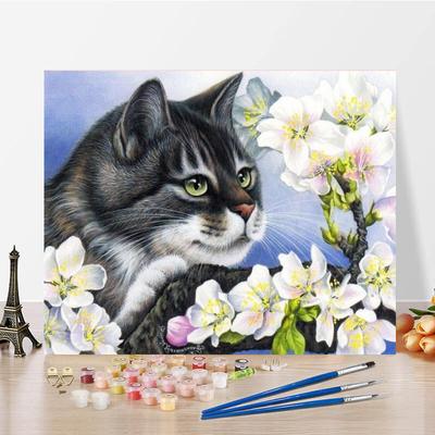 Painting By Numbers Decompression DIY Digital Oil Painting Hand Painted Canvas Painting Home Decoration