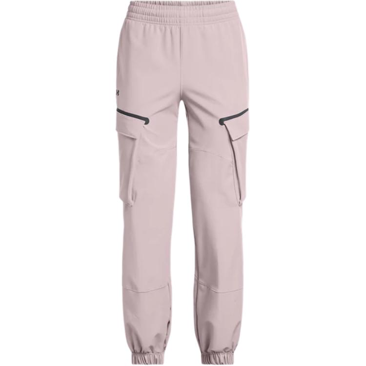 Under Armour Unstoppable Comfortable Waterproof Breathable Loose Fit Drawstring Cargo Pants Women pants Gray 1386481-015 XL
