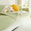 Cotton Linen Sofa Cushion Four Seasons Universal Simple Modern Anti-Slip Tape Sofa Cover Backrest Cover Towel