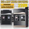 220V 550W Electric Water Dispenser Desktop Cold Hot Ice Water Cooler Heater Drinking Fountain for Home Office Coffee Tea Bar
