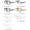 Blaulichtfilterbrille Hohe Qualität Runde Brille Damen Herren Modebrille Blaulichtblockierende Mann Dame Computerbrille