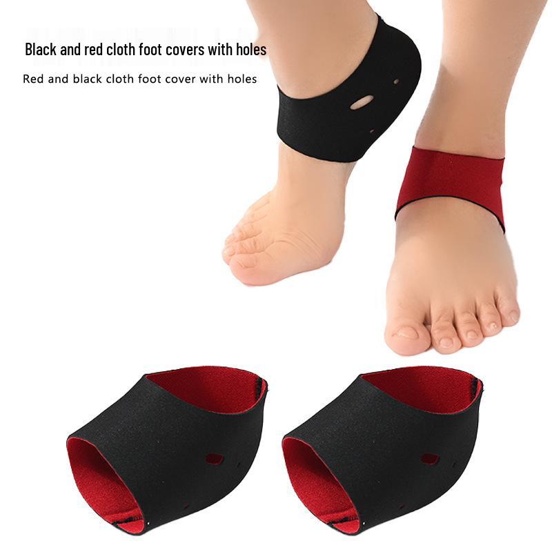 Indoor Ankle & Heel Protector Socks with Hole Design