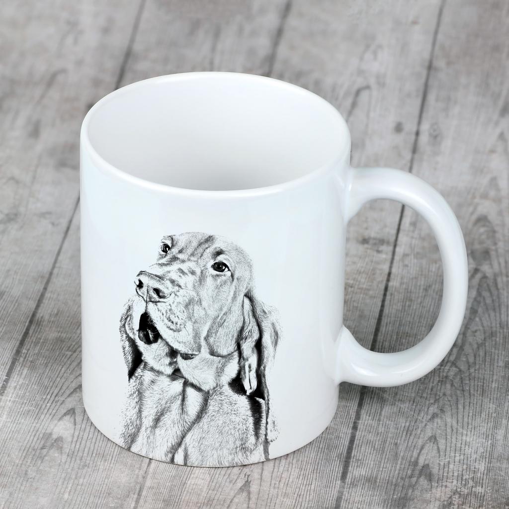 Bloodhound, St. Hubert Hound, Sleuth-hound – Cup with a dog, cheerful cup for a dog lover | Art-Dog