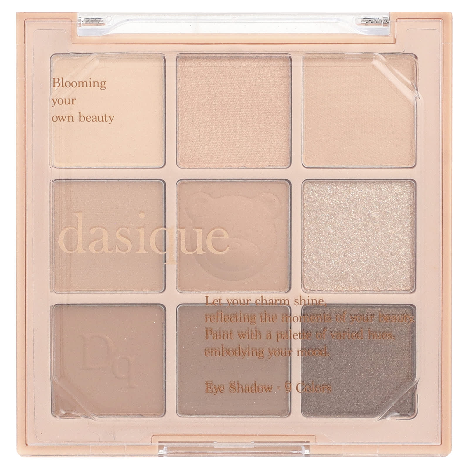 

Dasique, Eyeshadow Palette, 28 Brown Bear, 1 ea