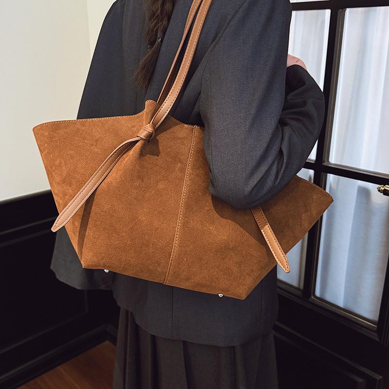 Large-capacity Bag, Stylish and Niche Tote Bag, Commuter Single-shoulder Mother-and-daughter Bag