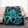 1PC Sleeping Fox On Tree Branch Print Blanket Flannel Material Soft Warm for All Seasons Home Outdoor Camping Picnics RV
