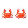 ZA Summer Vacation Atmosphere Alloy Dripping Oil Crab Stud Earrings Travel Vitality Versatile Ocean Style Woman