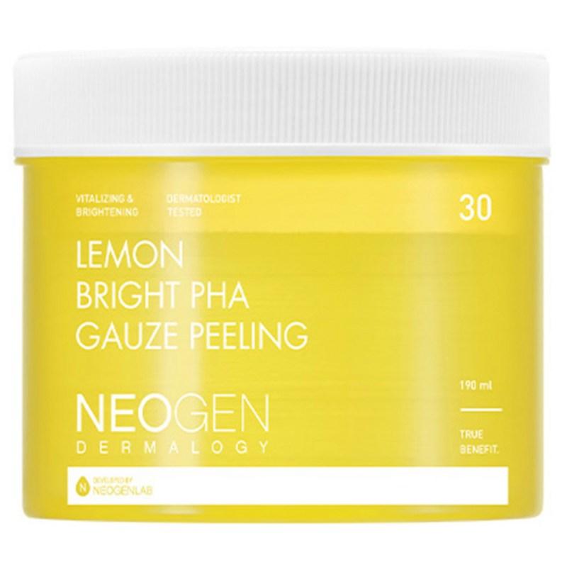 Neogen Lemon Bright PHA Gauze Peeling Pad 190ml, Pack of 30, 30 pads, 1 pcs