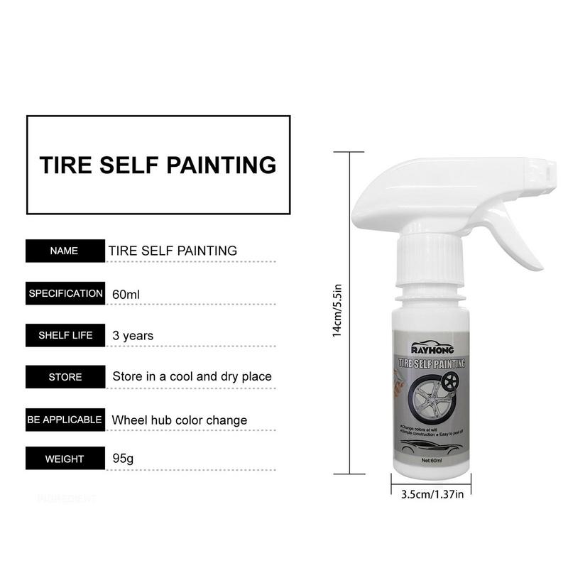Tire Self Painting Peelable Protection For Car Hub Rims Anti-rust Matte Prismati High-Performance Wheel Spray Paint Paint