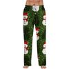 Men's Christmas Print Pajama Pants for Casual Lounging and Sleep
