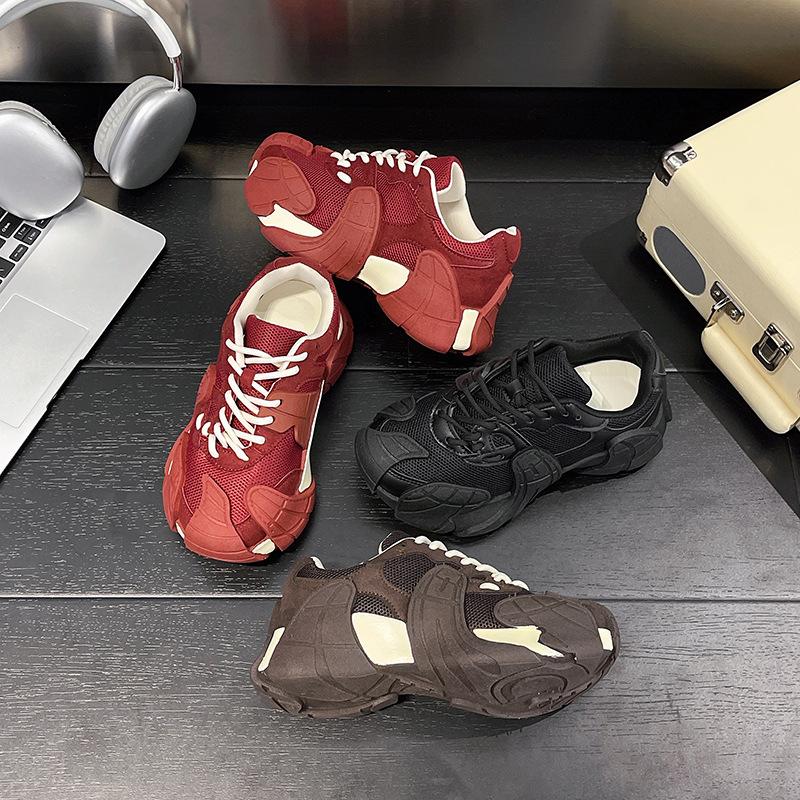 Lightweight and Versatile Dad Shoes Women's Autumn 2025 New Trendy Mesh Versatile Casual Shoes Platform Casual Sports Shoes