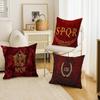 R-Roman S-SPQR Pillow Cover Sofa Cushion Cover Home Room Decoration Children Gift