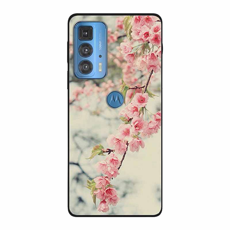 Dla Motorola Moto Edge 20 Pro Lite 5G Case odporny na wstrząsy miękki silikon TPU tylna pokrywa dla Moto Edge20 Fusion Pro etui na telefony śliczne