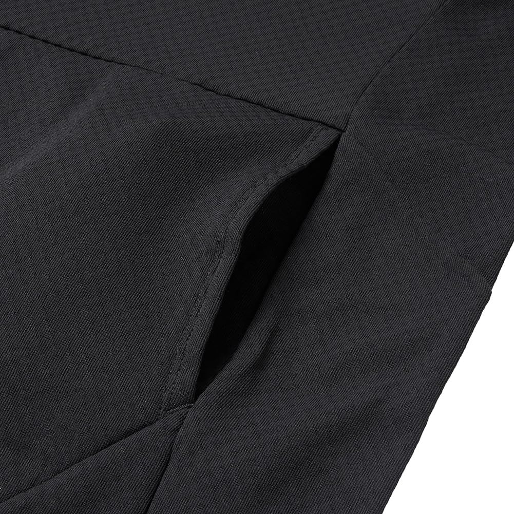 North Curl Side Grid Hoodie Unisex Warm Breathable Quick Dry Black WS [The Face]