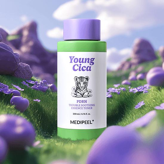 MEDIPEEL Young Cica PDRN Trouble Soothing Essence Toner 200ML/ Soothing, Moisturizing, Korean Cosmetics, Kbeauty