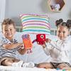 Plyšová hračka postavičky Numberblocks, Najlepší priatelia Jeden a Dva, 94554, Originál