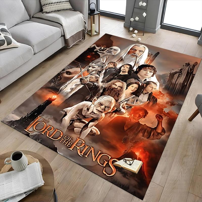 1pc Lord of the Rings Carpet, for Home & Office Decor, Desk Chair Carpet, Festive GiftL1465