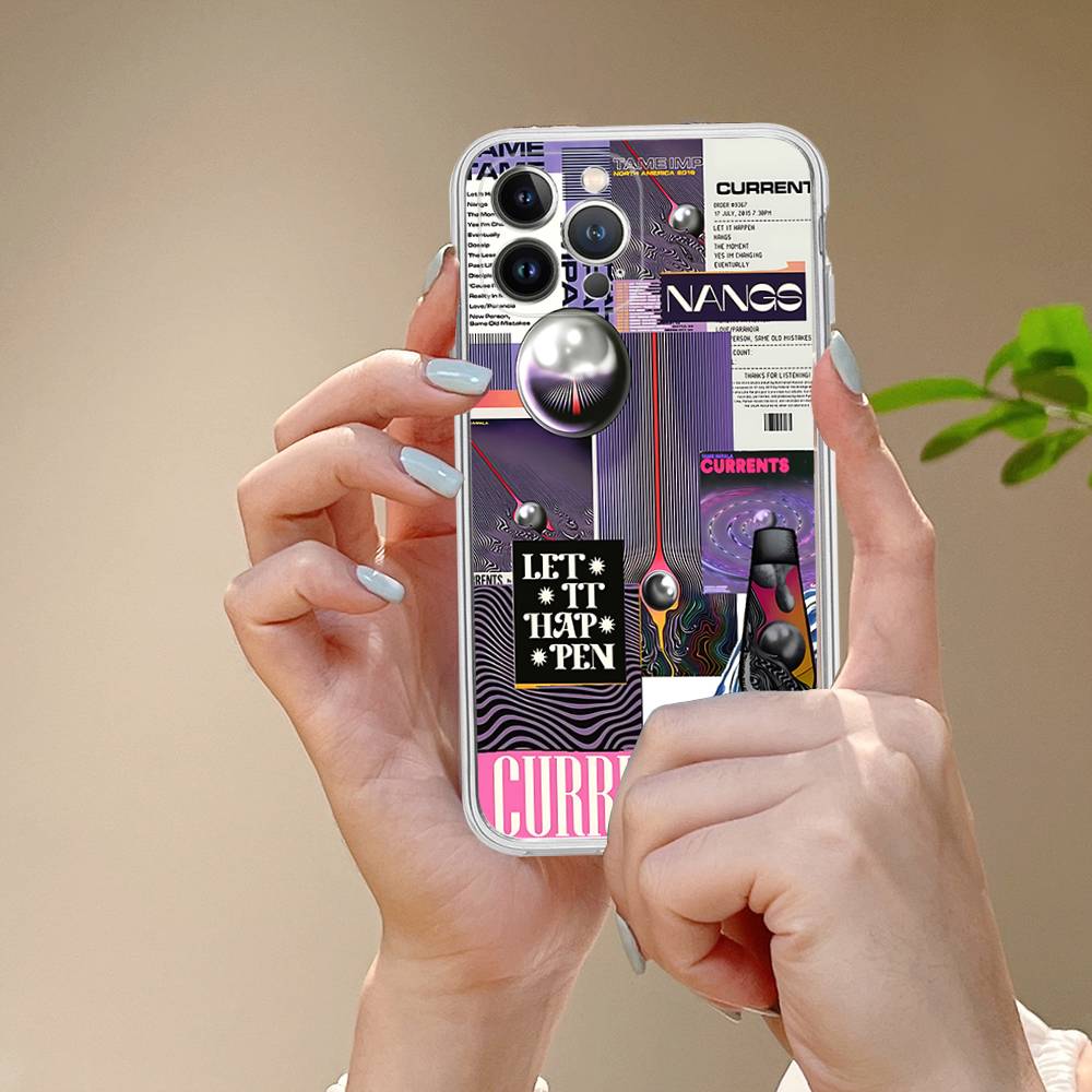 Band T-Tame Impala TPU Silicone Case For IPhone 11 12 13 14 15 16 17 Pro Max Shockproof Clear Back Cover