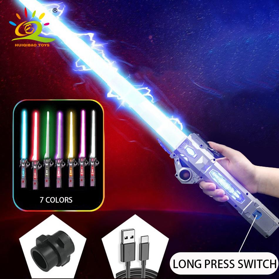 

Non-Toxic Colorful Lightsaber Adjustable Light Saber Toys For Children Retractable Sword Toys For Children Luminous Gifts Light Saber