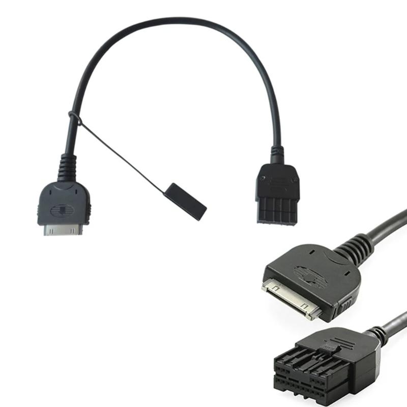 Easy Installation Aux Input Interface Cable Port 284H2-ZT50A Replacement Automotive Accessories for Loulan 2009-2012