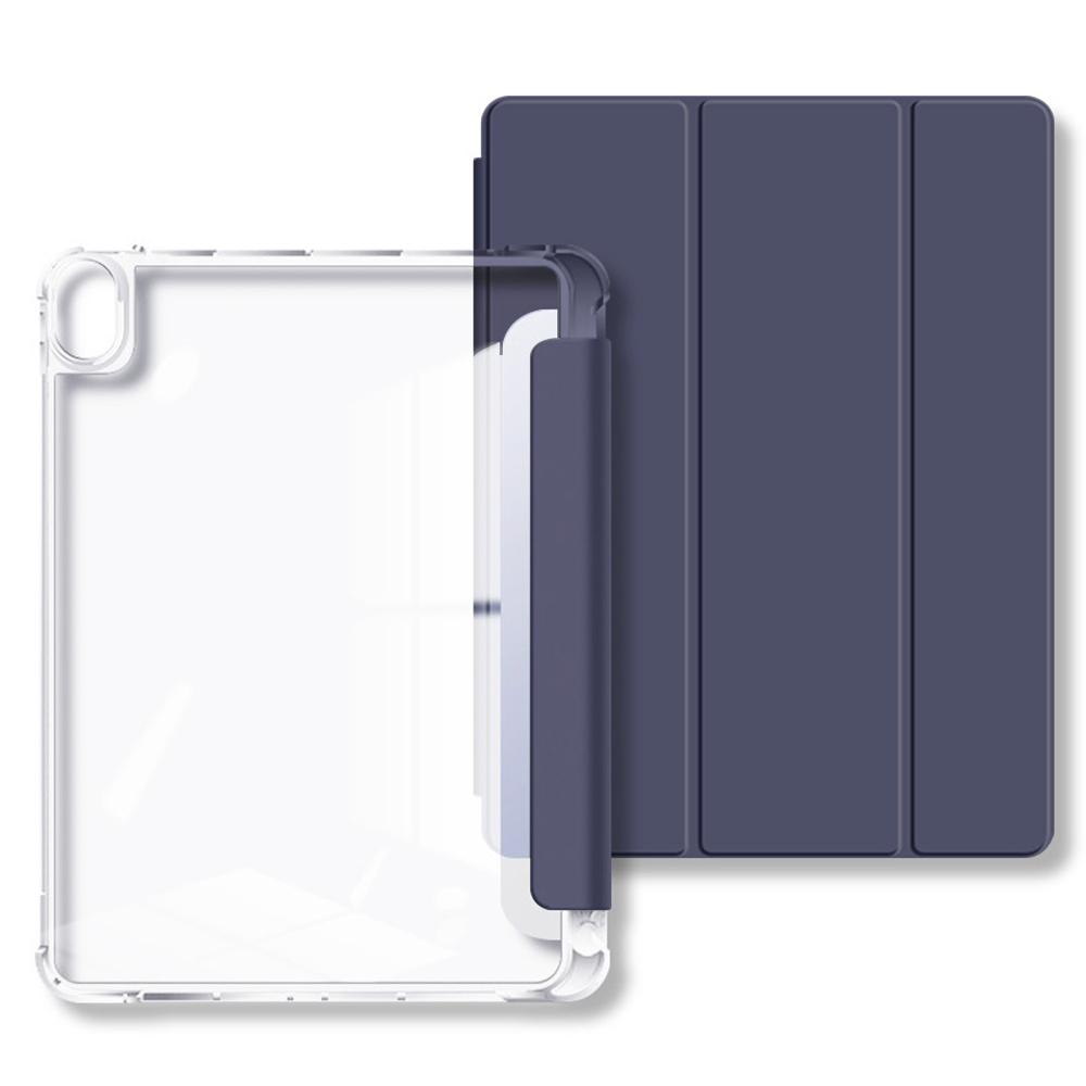 Suitable for ipad 10th 11th generation A16 11 inch , Crystal Clear Case with Pencil Slot, Auto Sleep Wake, Acrylic material