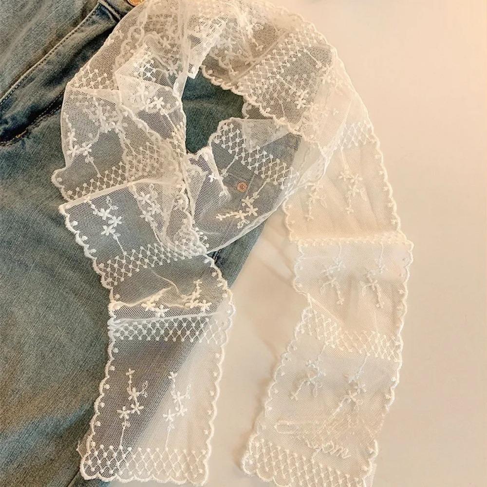 

Женский шифоновый шарф мятно-зеленого тона в корейском стиле, узкий шарф, летний легкий шарф, дышащий, эстетичный аксессуар на шею, подарок