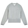 PUMA Women's Grey Crew Neck Long Sleeve Sweatshirt