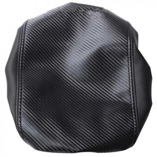 Real Leather Carbon Fiber Style Car Center Armrest Box Cover For Explorer 11-18