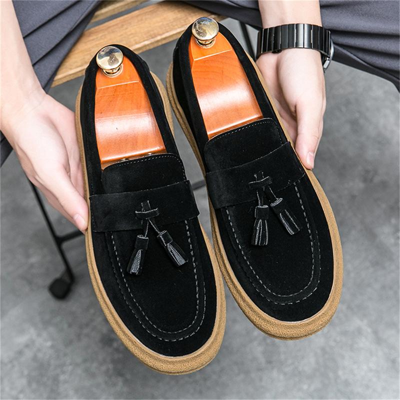 Fashion Leather Shoes For Man Leather Casual Shoes Fashion Business Oxford Shoes High Quality Designer Work Shoes