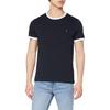 Farah Mens Ringer Embroidered T-Shirt