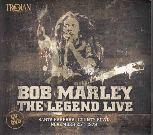 

CD BOB MARLEY Legend Live Santa Barbara Count TJCDDVD001 Trojan Records 2016 Europe Reggae Ska Dub Used