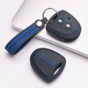 Key Cover for Toyota Hilux Yaris Corolla Rav4 Vigo Vitz Echo Classic with Keychain Anti-Scratch Guard Shockproof Protection Soft Grip Texture