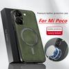 Phone Case For Mi Poco X8 Pro Soft Luxury Shockproof Slim Magnetic Adsorption Protector Shell Cover Fundas For Poco X8 Pro Max