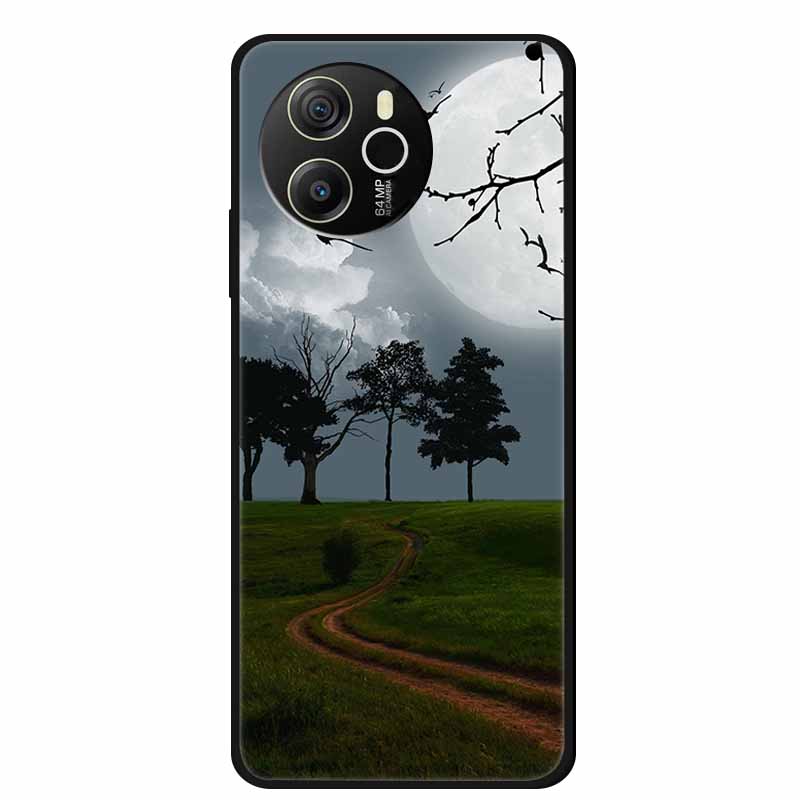 Para Funda Blackview Shark 8 Original Silicona Suave TPU Fundas de Teléfono Cubierta Trasera Para Blackview Shark8 Protector Moda Planeta Coque