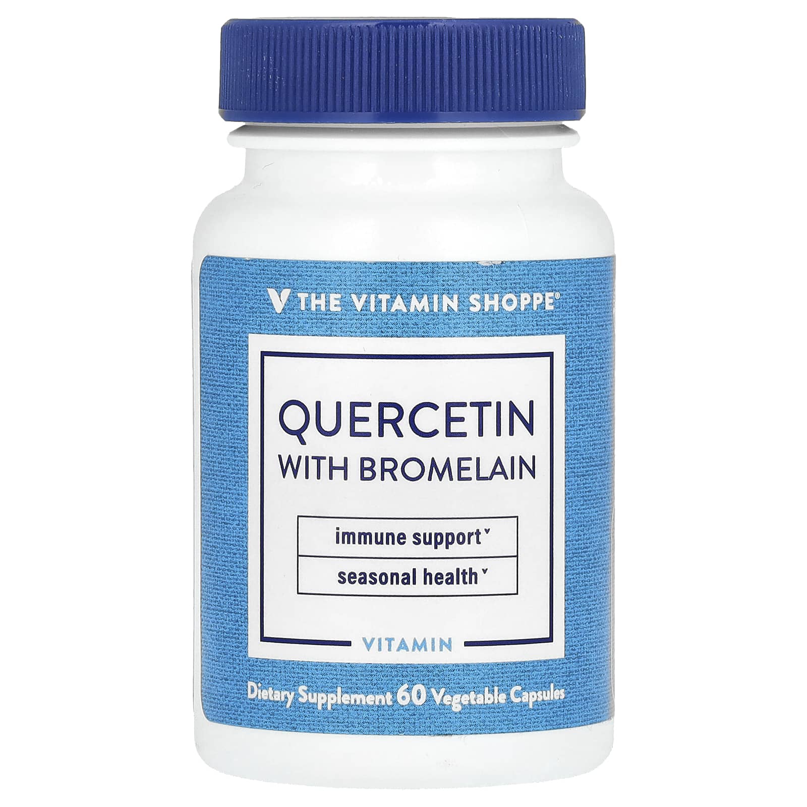 

With Quercetin and Bromelain, 60 Veggie Capsules