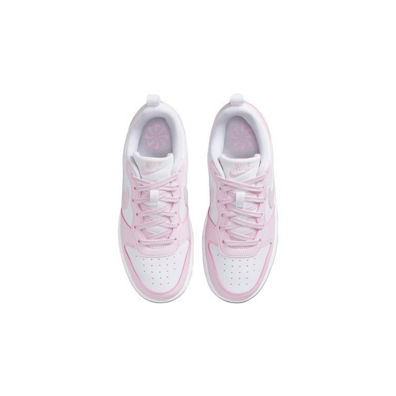 Nike Court Borough Low Pink Foam White GS Sneakers DV5456-105
