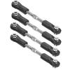 4Pcs 77?87mm Adjustable M4 Screw Steering Servo Pull Rod Linkage Tie Rod for 1/8 RC Car