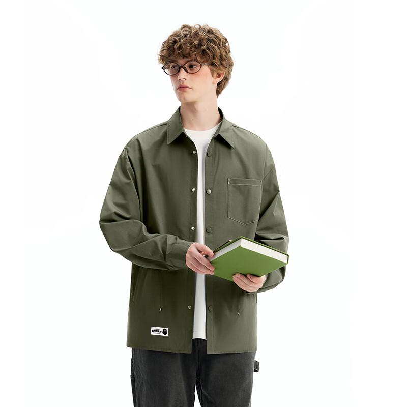 Fingercroxx Men's American Trendy Loose Jacket Shirt