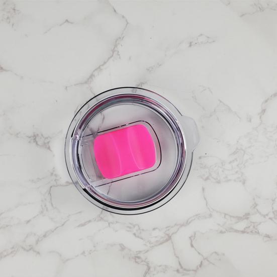 Cup Lid Straw Magnetic Slider Hole Good Sealing Heat-Resistant Anti-Drop Smooth Opening 20/30oz