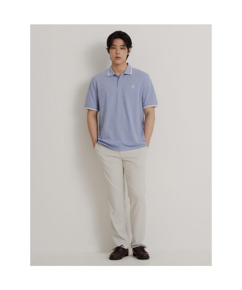 Binpolmen Triacetate Slim Pants Ivory