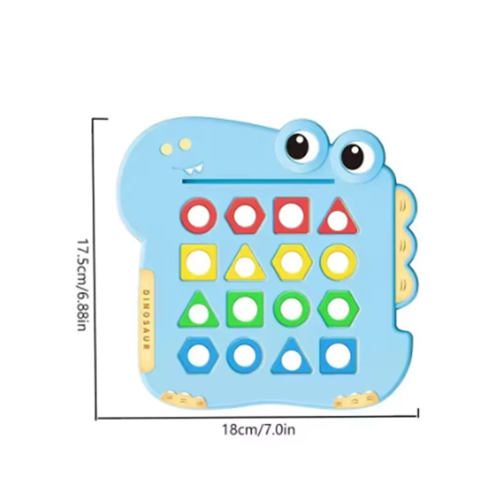 Enlightenment Thinking Training Matching Puzzle Toy Color Sensory Educational Toy  Logic Toy